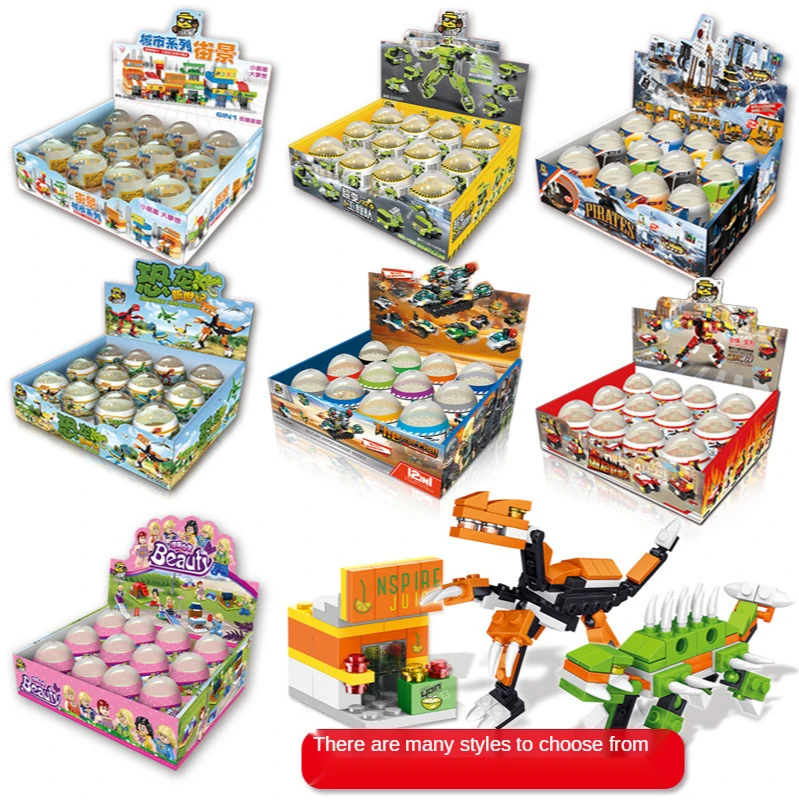 Мини блок глухая коробка блока город Военная Униформа мелкие частицы Diy