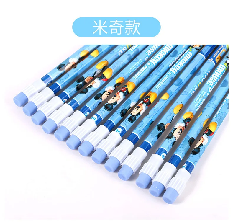 30 шт. с изображением мультипликационных персонажей для детей карандаши ластиком