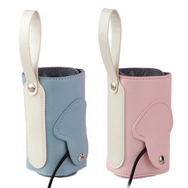 

Protable Baby Nursing Bottle Heater Stroller Travel Holder USB Milk Water Warmer