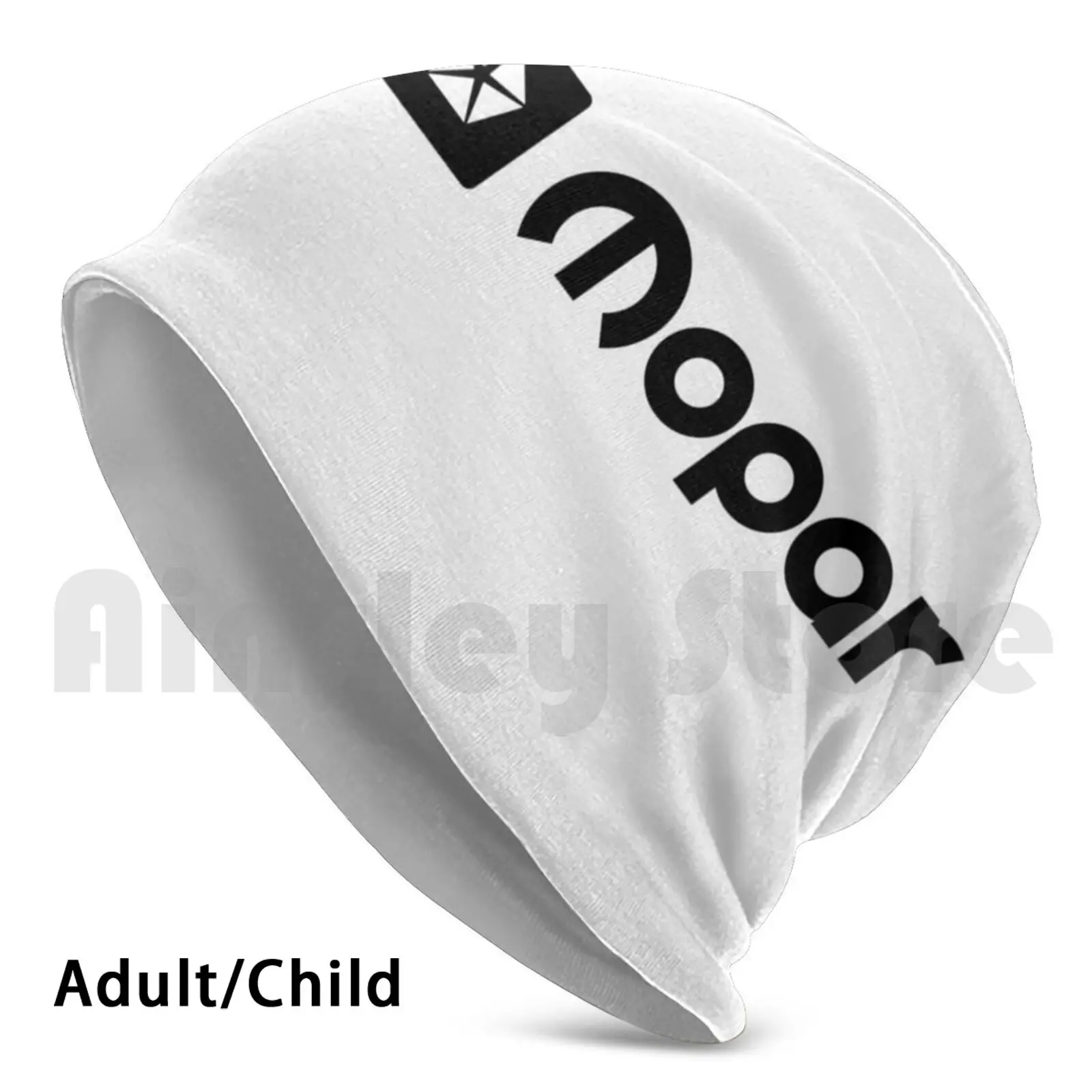 

Mopar Black Logo Horizontal Fan Art Beanies Pullover Cap Comfortable Mopar Logo Symbol Parts Fiat Chrysler Muscle Car