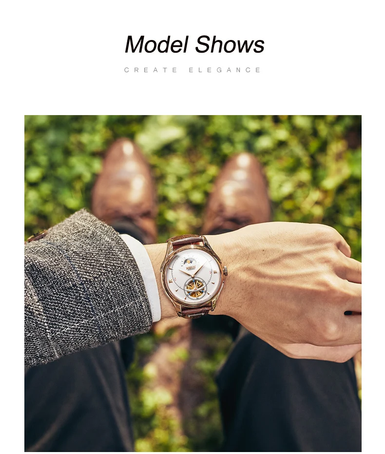 Автоматические механические часы, швейцарские NESUN Tourbillon, мужские часы, люксовый бренд, часы со скелетом, сапфир, Montre Homme N9038