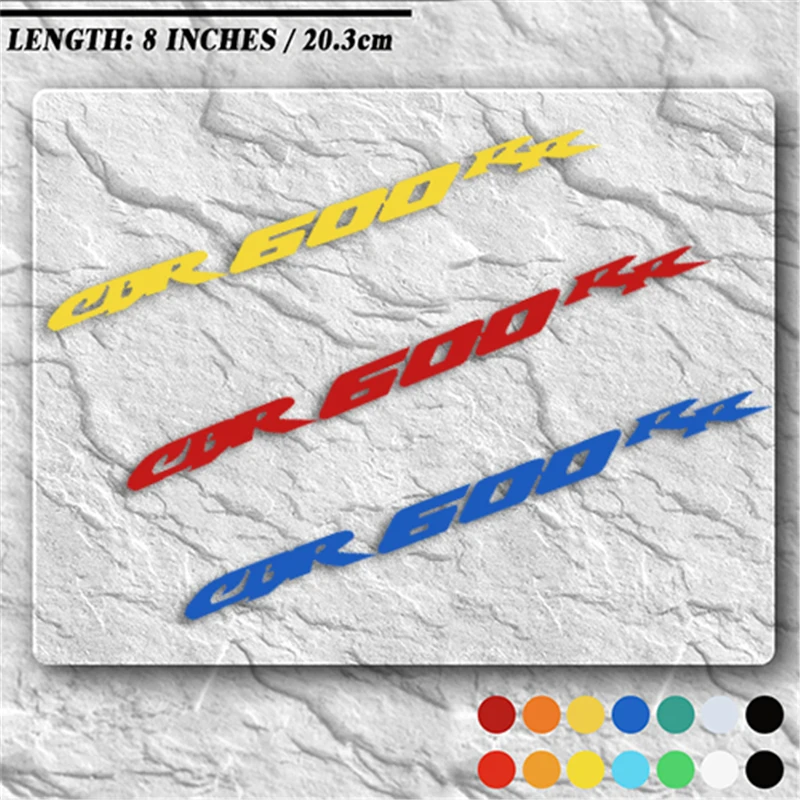 

Motorcycle Sticker Fuel Tank Helmet Fairing Logo Decals Stickers Reflective Waterproof For HONDA CBR600RR CBR 600 RR cbr 600 rr