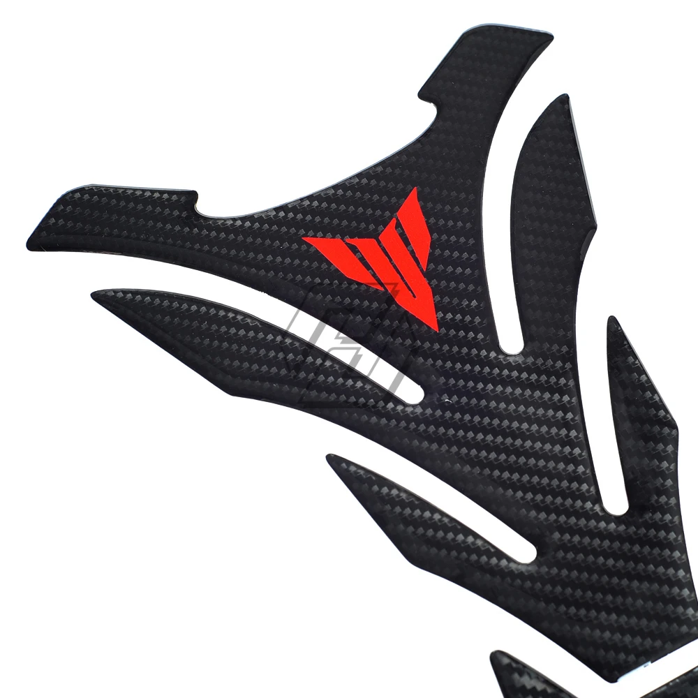 Для Yamaha MT01 MT03 MT09 MT10 MT 09 Tankpad 3D Carbon Look защитная накладка на бак мотоцикла|Наклейки и