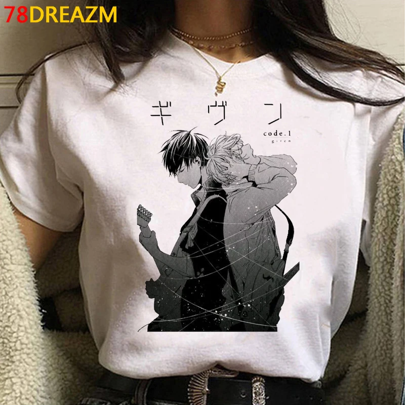 Yaoi Bl данный Одежда Мужской принт kawaii размера плюс Графические футболки парные