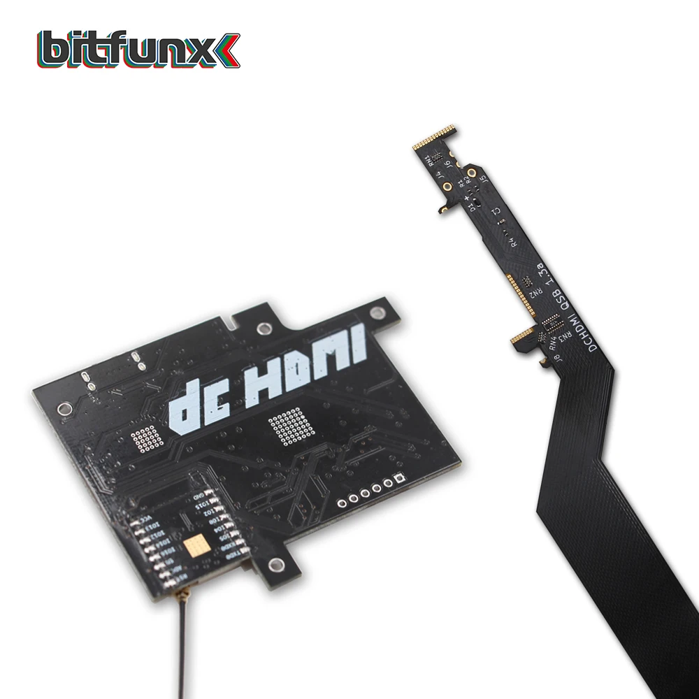 Комплект кабелей Bitfunx DCHDMI FFC Гибкий плоский кабель для консоли DC Dreamcast|Запасные