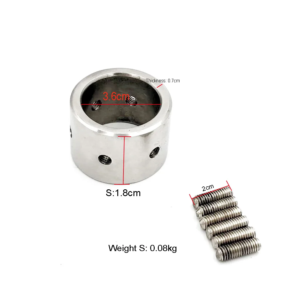 БДСМ устройство целомудрия кольцо на член из нержавеющей стали замок для мужчин