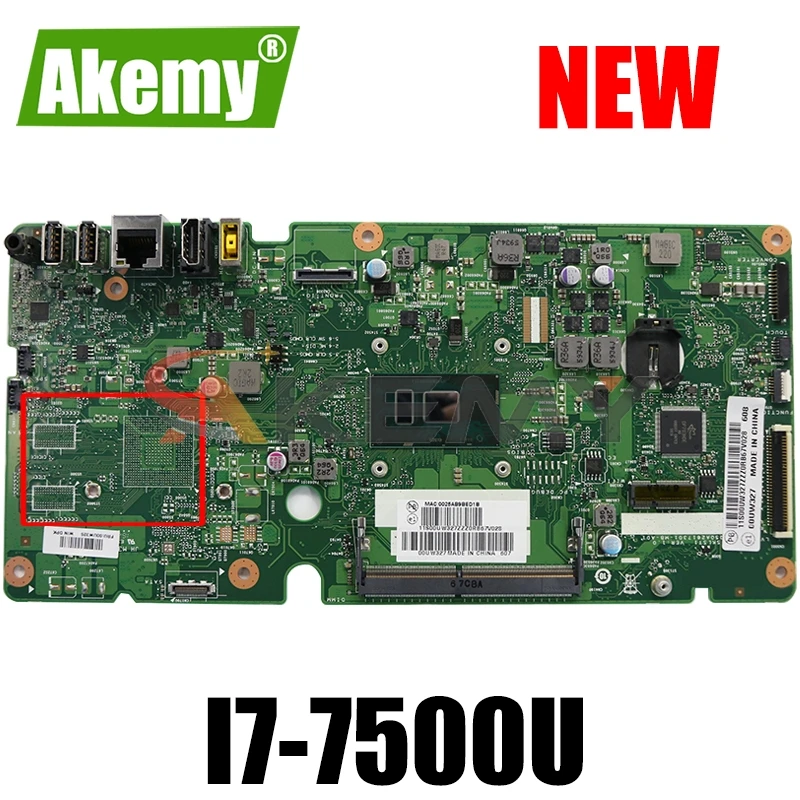 

Akemy MainBoard For Lenovo 510S-23ISU 520S-23IKU motherboard ISKLST1 VER:1.0 100% tested fully work W/ i7-7500U UMA