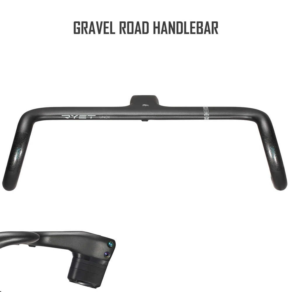 Гравийный руль из углеродного волокна экзотропический Руль 28 6 мм/31 8 мм