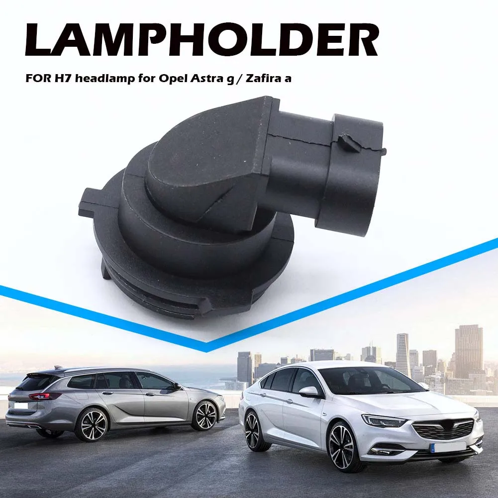 

H7 Headlight Bulb Socket Lamp Holder Low Beam for Opel Astra G Zafira A 1226084 9118046 High Quality Car Accessories