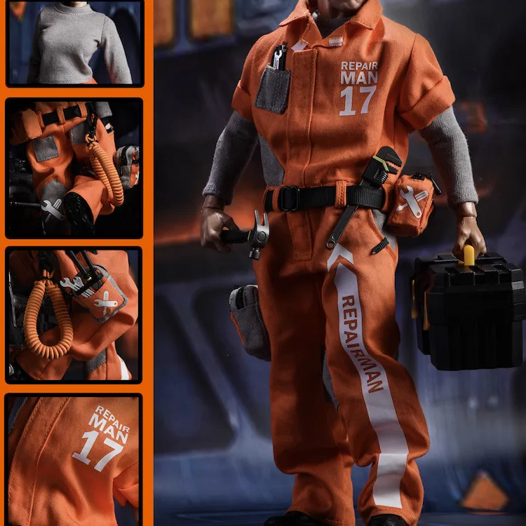 Костюм Ремонтника в масштабе 1:6 для фигурки 1/6 | Игрушки и хобби