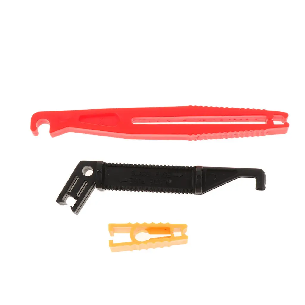 

3 Pieces Car Fuse Removal Tool / Extractor , Remove / Insert Fuses Easy Tool