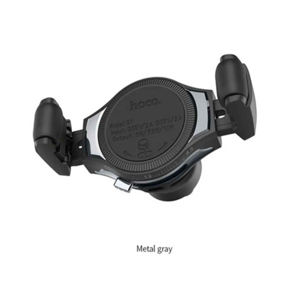 Автомобильное беспроводное зарядное устройство 10 Вт Быстрая зарядка подставка