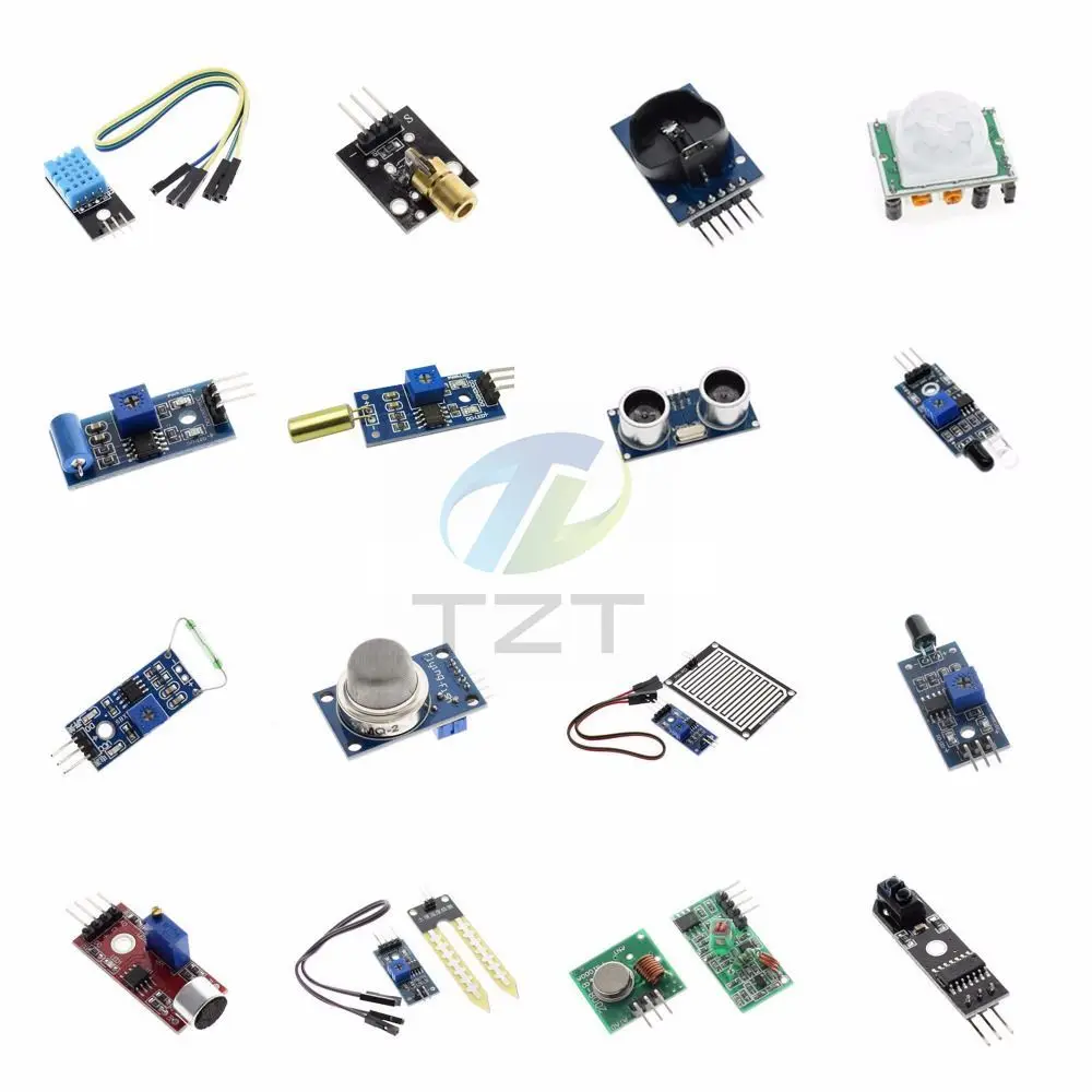 Умная Электронная Raspberry Pi 3 и Raspberry Pi 2 Модель B модуль датчика посылка 16 видов датчика AVR PIC DIY