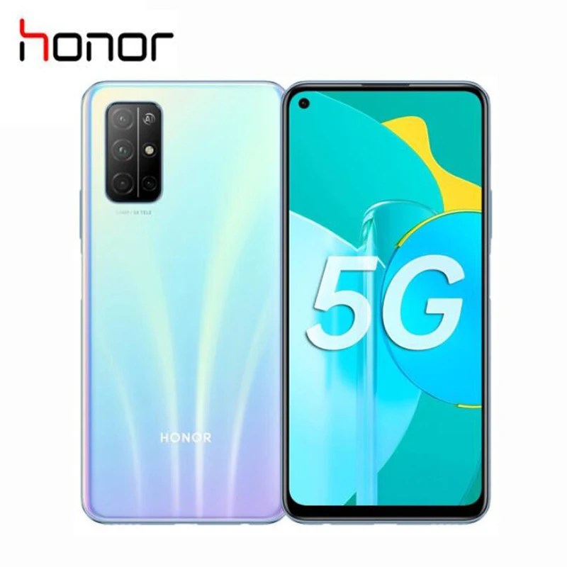 Смартфон Honor 30S 5G Kirin 820 6 5 дюйма 64 мп 4000 мАч Android 10 40 Вт поддержка SuperCharge сканер