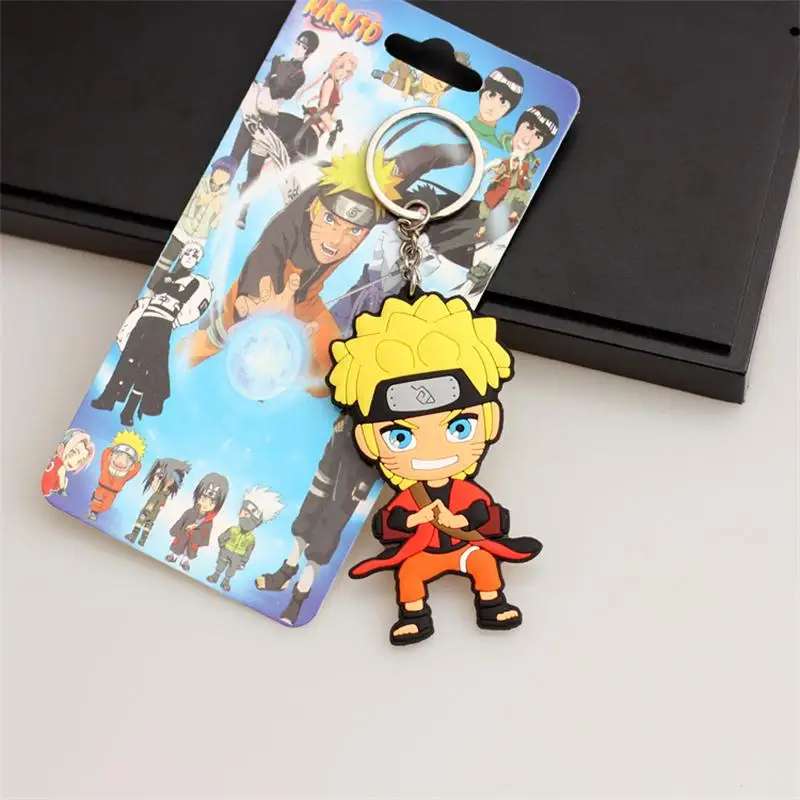 

Anime Naruto Keychians Creative Cartoon Uzumaki Naruto Car Key Chain Pendant For Children Bag Key Chain Gifts Lovers Gift
