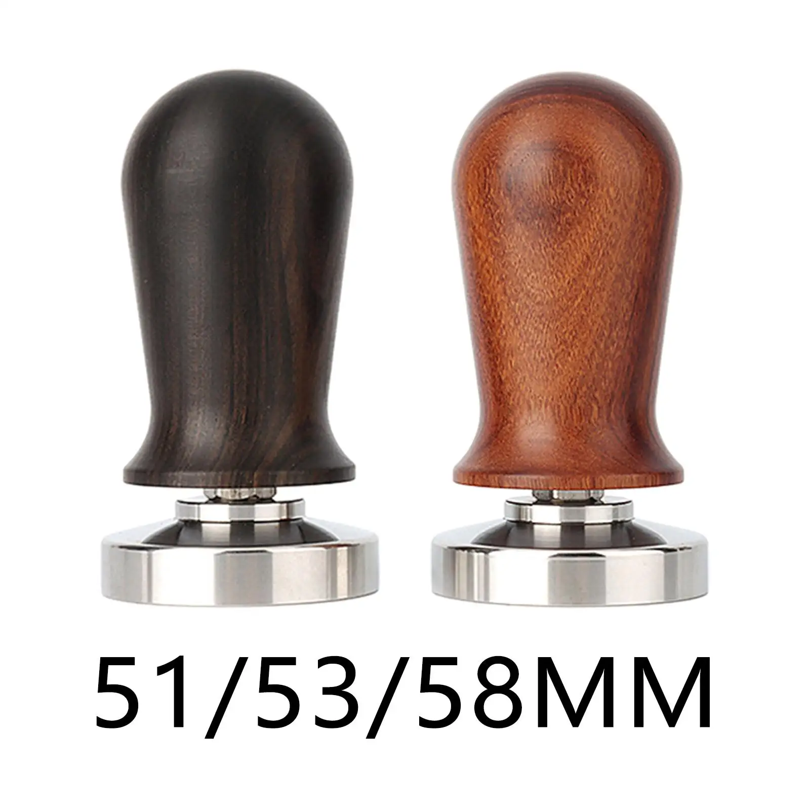 

Professional Flat Coffee Distributor Tamper Coffee Leveler 304 Stainless Steel Coffee Powder Distribution 51/53/58mm for Choice