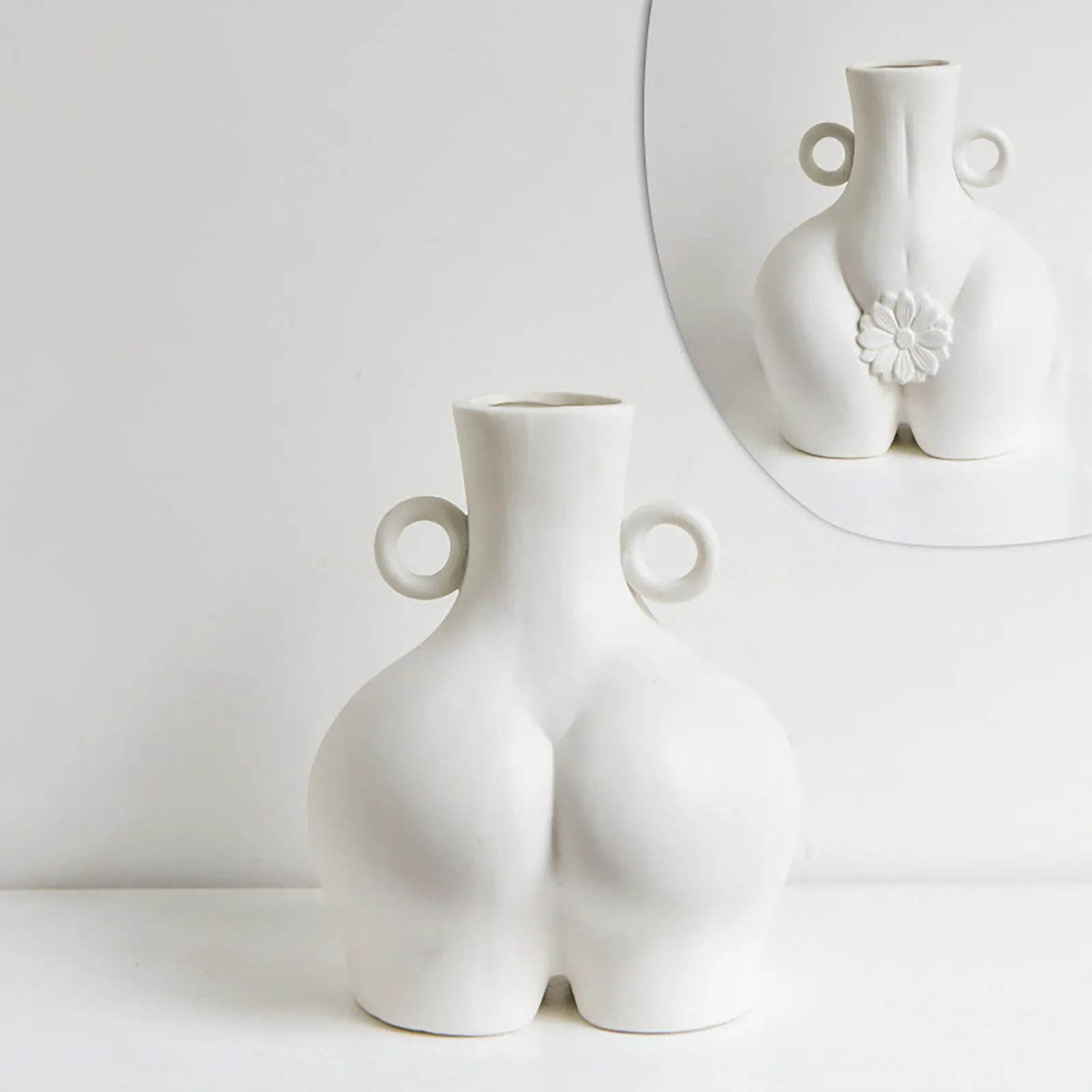 

Ceramic Vase Home Decoration Ornaments Female Body Art Gifts Art Gifts Desktop Ornament Flower Arrangement Artistic Vase