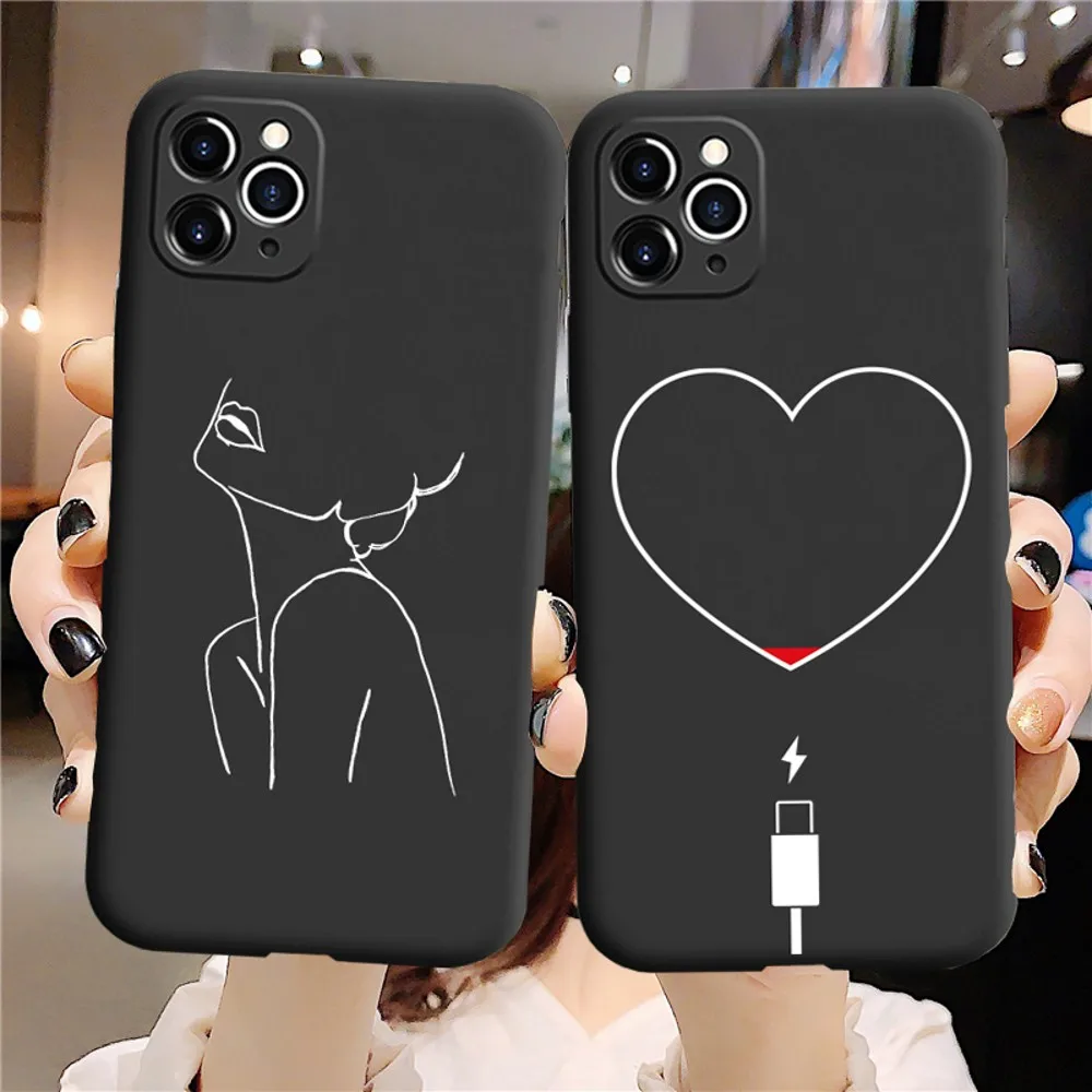 Чехол для iPhone 12 11 Pro MAX X XR XS Max 6 7 8 Plus SE 2020 черный смешной художественный абстрактный