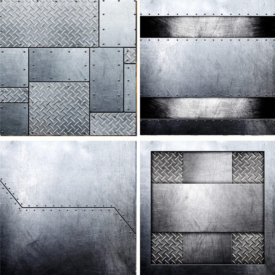 Реквизит для фотостудии Nitree металлическая текстура вышивка рисунок фон