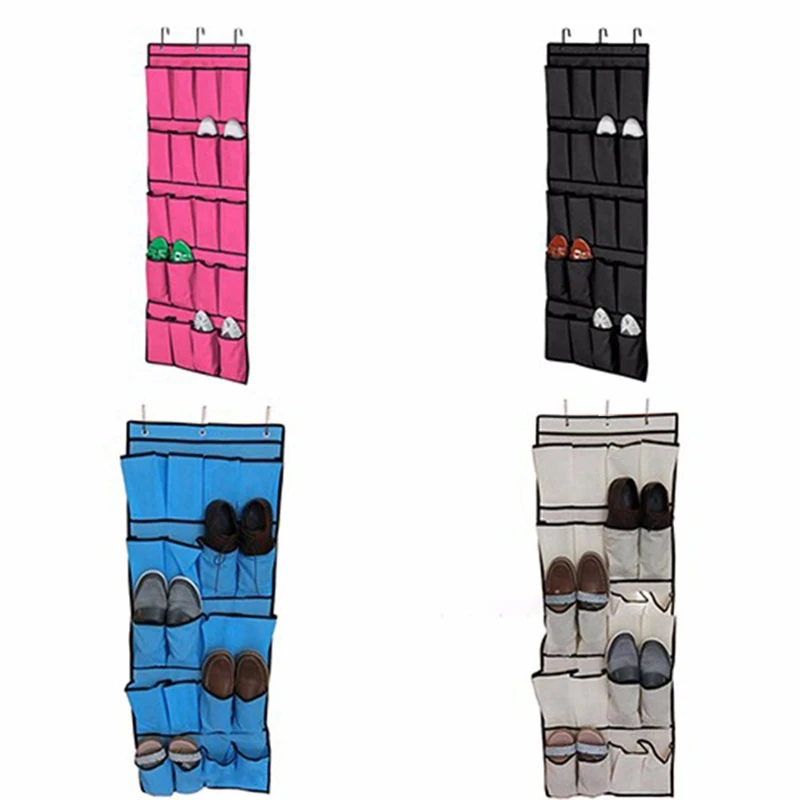 20 карманов нетканый висячий мешок для хранения за дверями домашняя обувь сумка