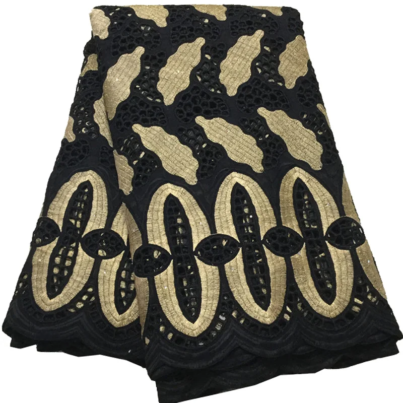 

10 colors (5yards/pc) latest arrival African cotton lace fabric fuchsia pink blue Swiss voile lace fabric for dress CLS285