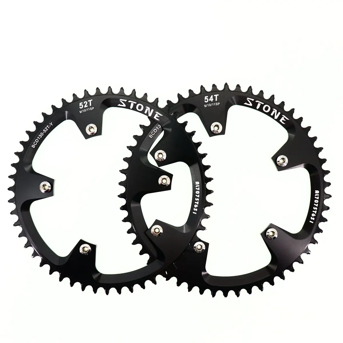 Каменная цепь 130 BCD круглая для shimano 5700 6700 цепное колесо 40t 42 44 46 48 50 52 MTB велосипед зубная пластина 130bcd для sram красный