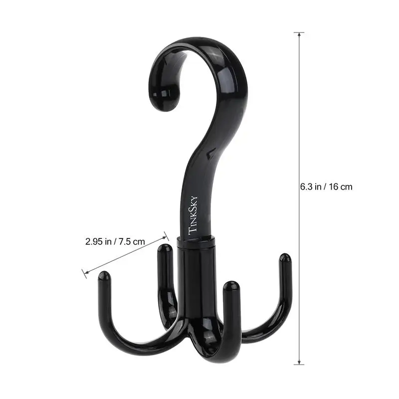 3 шт. вращающаяся на 360 градусов стойка для галстука с четырьмя когтями пояс