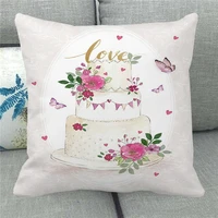 valentines day decorative throw pillow covers pillowcase cushion covers 45x45cm pillow case 1pc home decor sofa living room