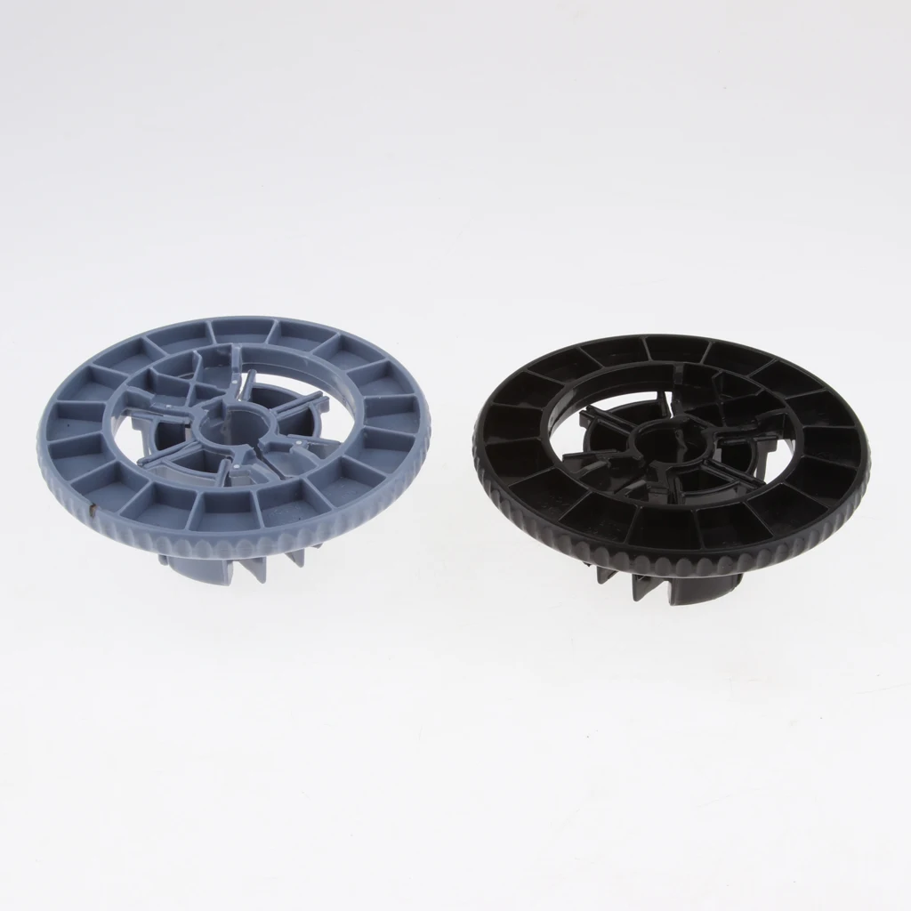 

2 Pieces New Spindle Hubs for HP Designjet 100, 500, 800, 815, 820, Replacement Part, Blue + Black