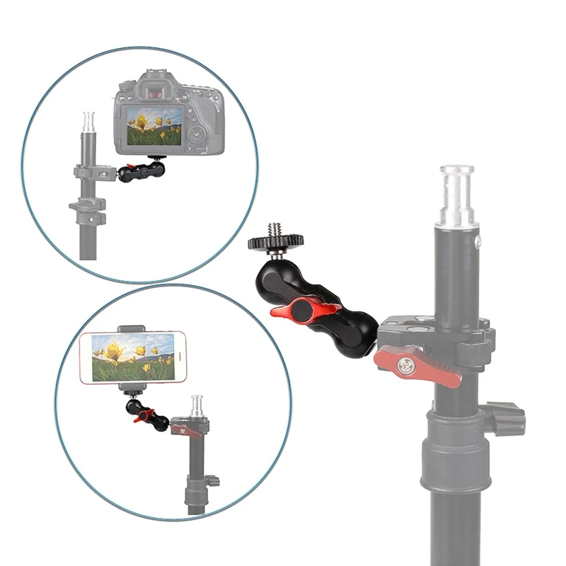 Двойной шаровой головкой Горячий башмак Переходник шарнирное сочлененное