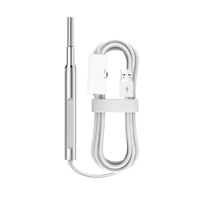 

Линза 4,3 мм, цифровой отоскоп Medico, эндоскоп для чистки ушей, камера для удаления ушной серы, визуальный осмотр ушей, рта, носа, Android ПК