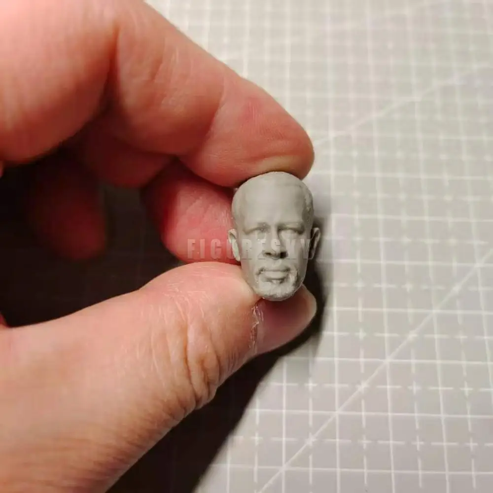 

1/12 Scale Morgan Jones Unpainted Head Sculpt for 6" Figure Suited ML G003