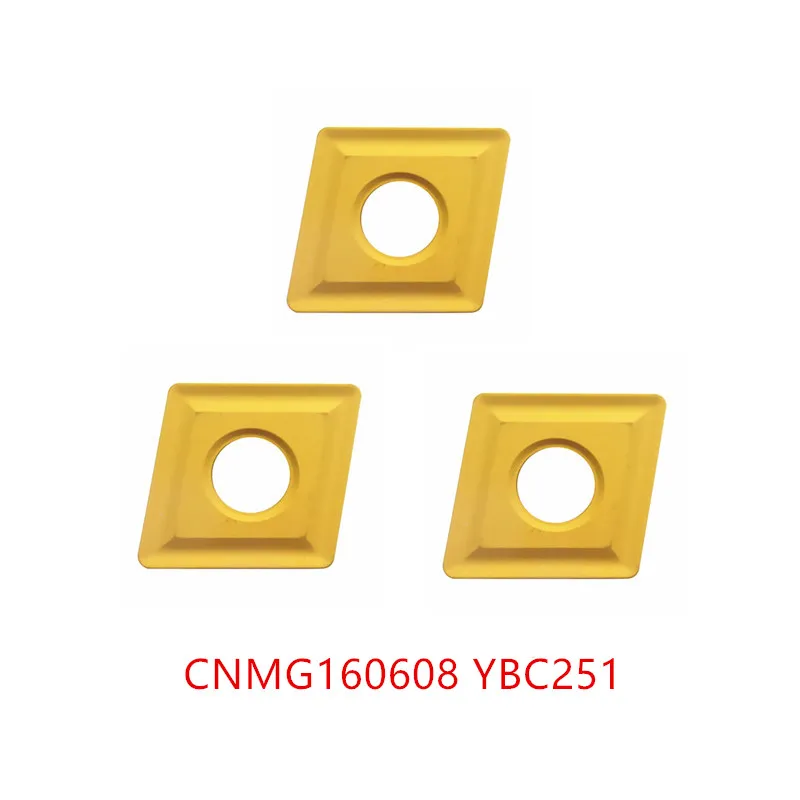 ZCC.CT CNMG160608 YBC251 CNMG160612 режущая твердосплавная пластина для токарного станка с ЧПУ
