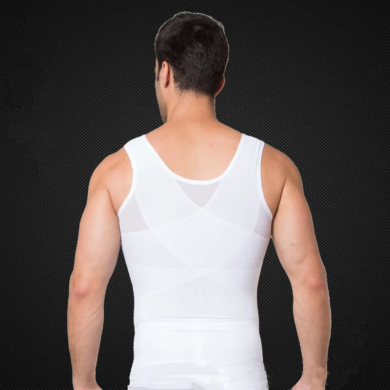 Корректор осанки формирователь мужской компрессионный бак Топ грудь