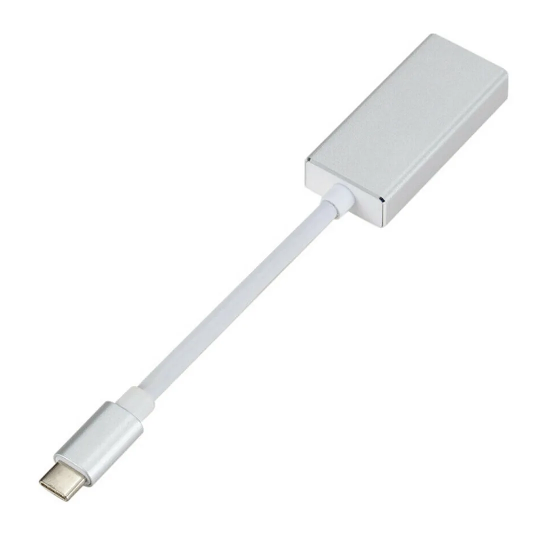 Mini Display Port металлический пластиковый адаптер конвертер кабель Type-C USB 3 1 для