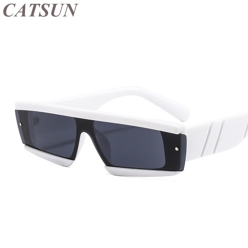 

New Classic Fashion One Body Color Sunglasses Women's Jelly UV Protection Retro Personality Outdoor Sunscreen UV400