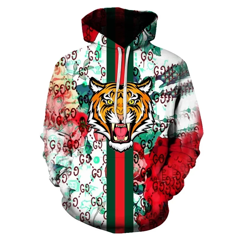 

we. Mark Mustang Print Gradient Color Hoodie Breathable Men's and Women's Hoodie Fitness Men's Hoodie Gym Tee Loose Casual Top