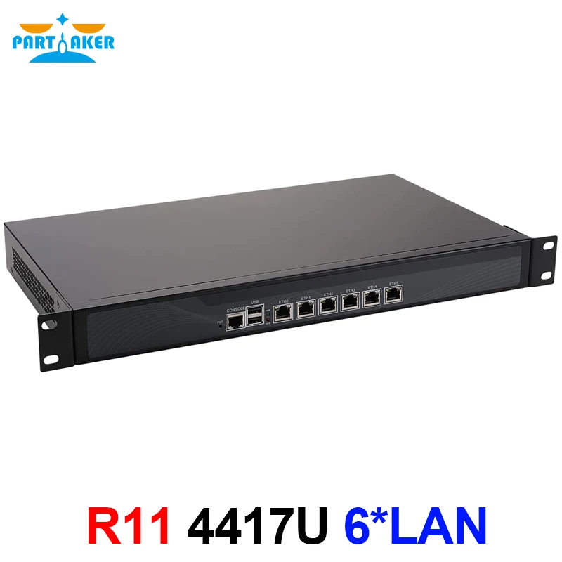 Сетевой VPN-роутер с 6 гигабитными lan-портами Mikrotik pfSense ROS | Компьютеры и офис