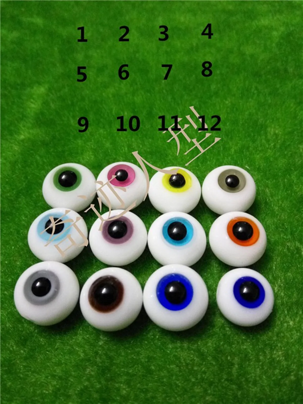 

1/3 1/6 1/4 1/8 1/12 BJD SD кукольные глаза, зеленые, синие, черные, красные Глазные яблоки 10 мм, 12 мм, 14 мм, 16 мм, 18 мм