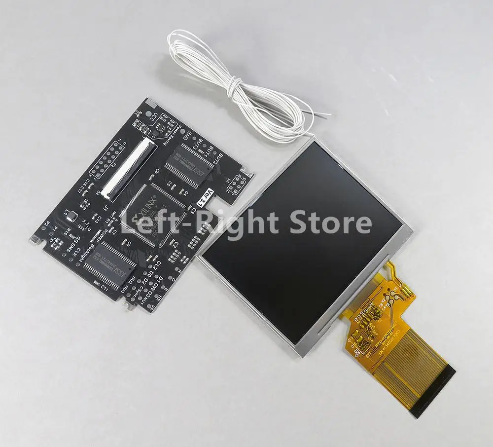 ЖК-дисплей V2 для SEGA сменный экран с полным экраном игровой приставки подсветка