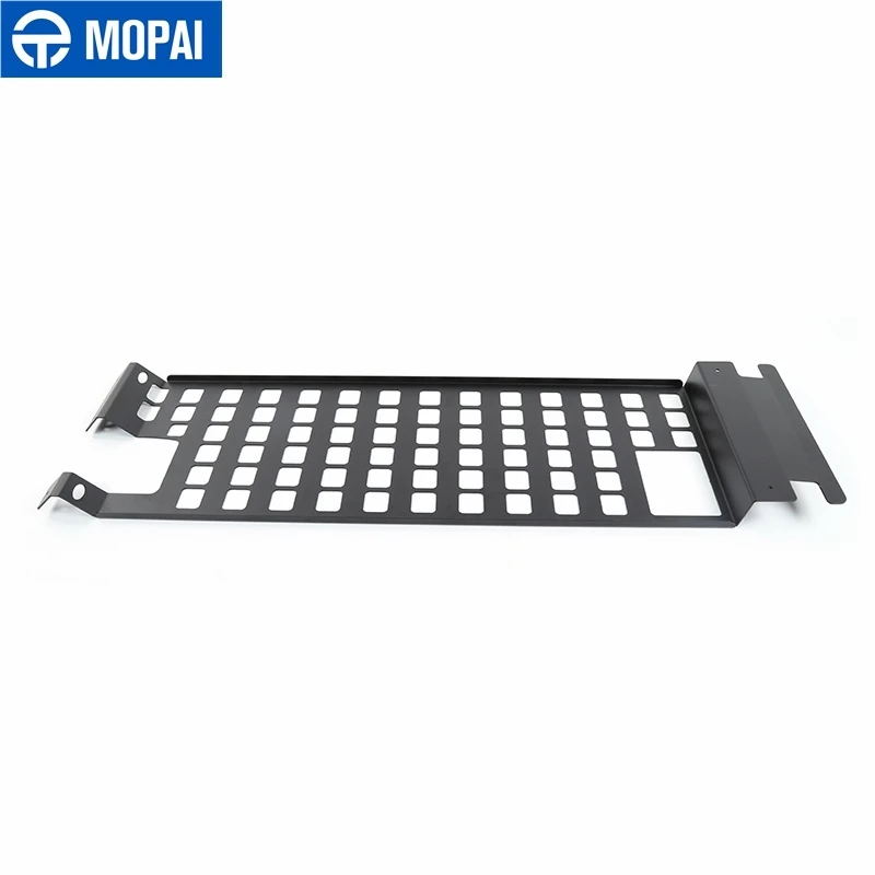 

MOPAI Shelves for Jeep JK Car Front Row Roof Racks Storage Shelf Luggage Carrier Supports Accessories for Jeep Wrangler JK 2007+