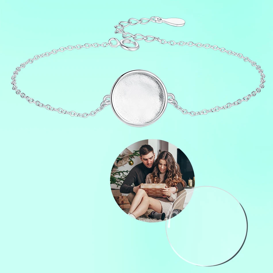 Распродажа Круглый Шарм 100% Стерлинговое Серебро 925 пробы CZ Кристалл звезда звено