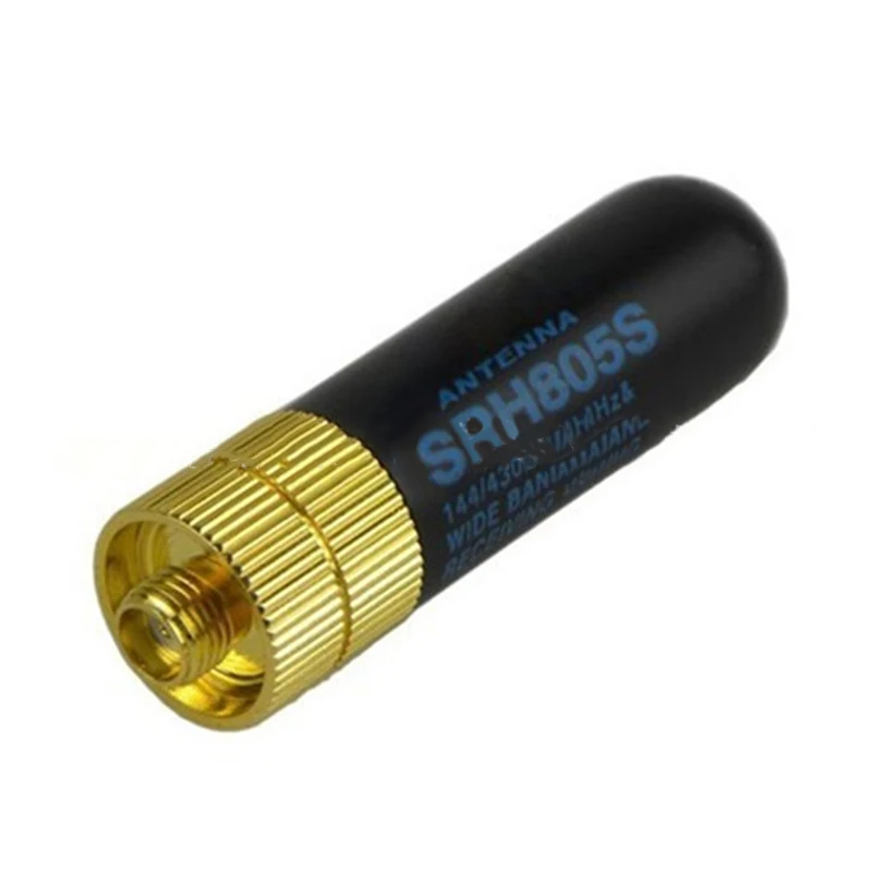 2pcs 10W Dual Band SRH805S SMA-F Female Antenna for Baofeng GT-3 UV-5R UV-5RA UV-5RE TGUV2 KGUVD1P  BF-888s Radio SMA Antennas