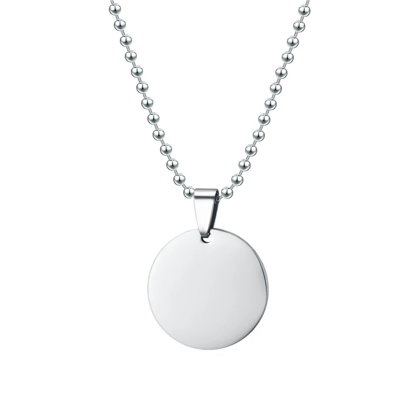 Индивидуальное Имя ожерелье из нержавеющей стали Военный бренд ювелирные