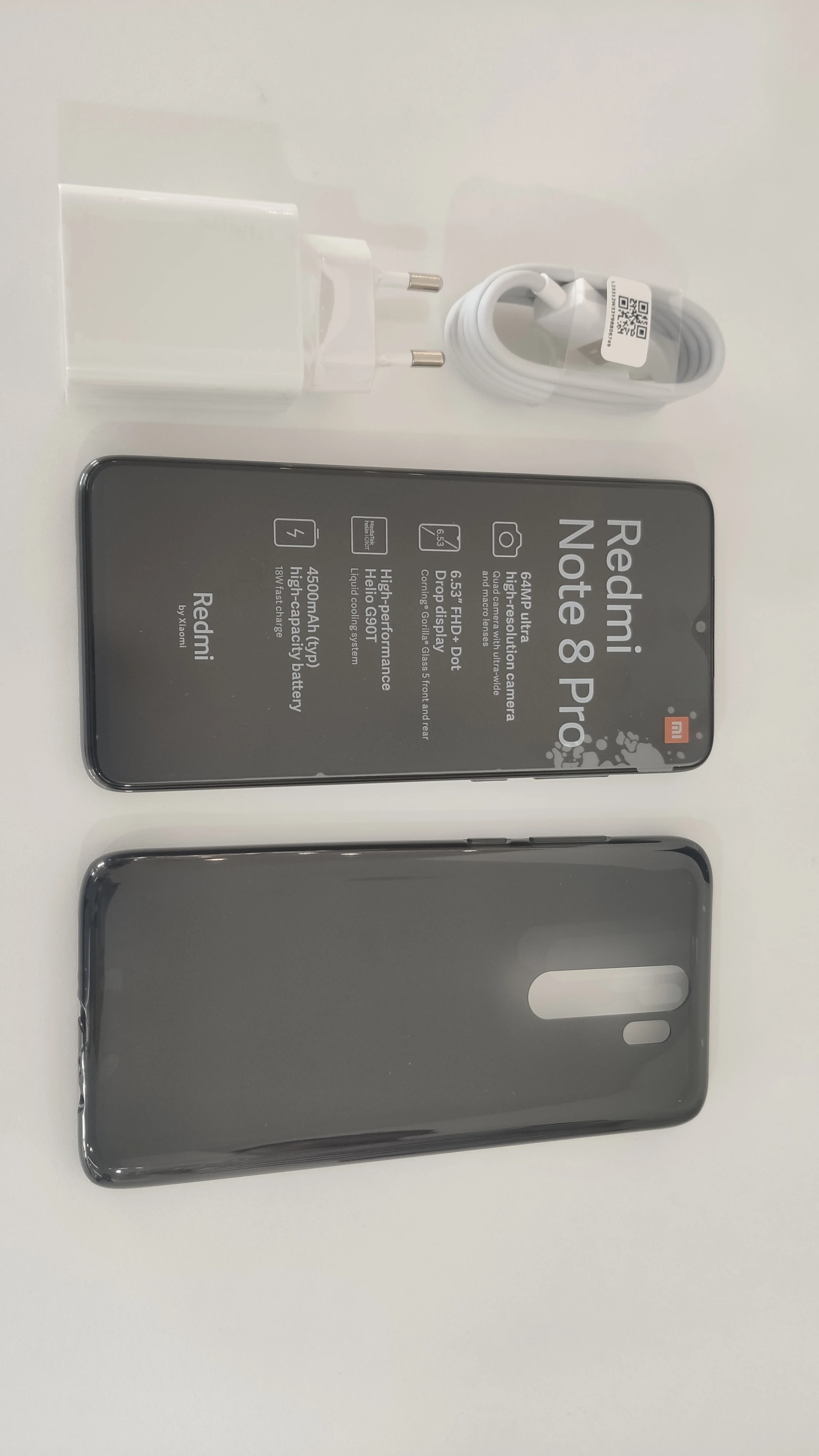 Смартфон Xiaomi Redmi Note 8 Pro с глобальной версией 6 ГБ 64 Восьмиядерный процессор MTK Helio