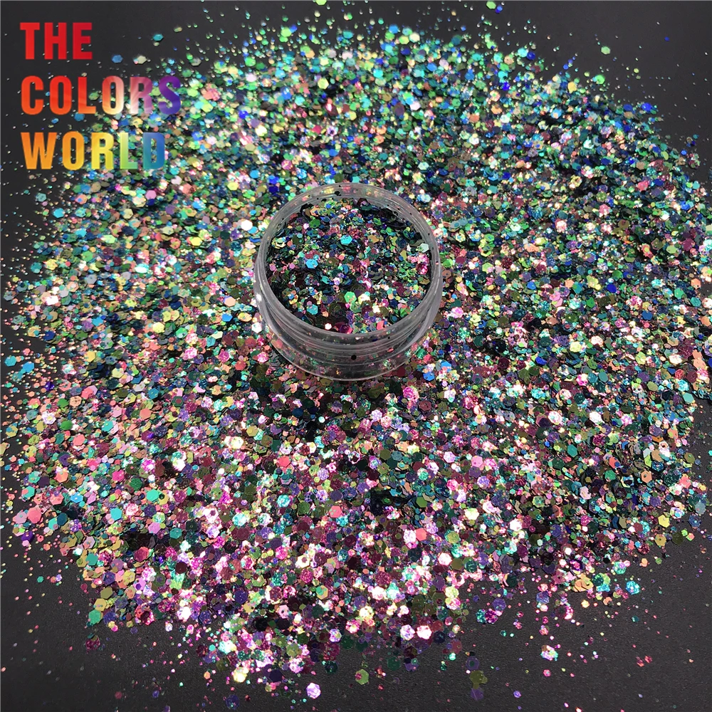 Аксессуары для маникюра объемный блеск дизайна ногтей цвет хамелеон аксессуары