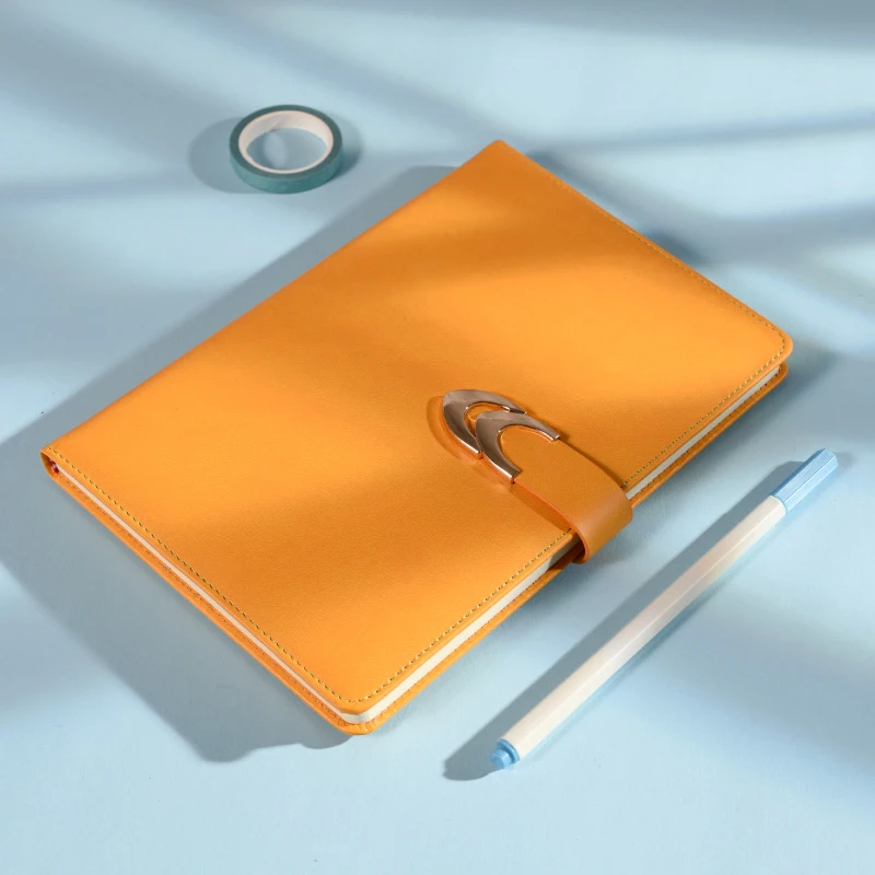 

A6 Notebook Business Notepad PU Leather Office Daily Work Notebook Portable Agenda Organizer papeleria Gift Stationery