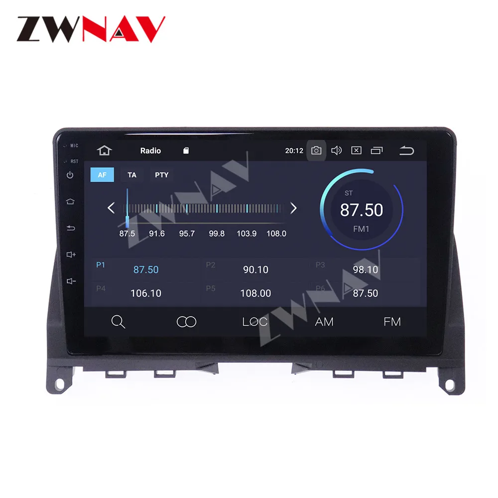 

360 Camera 9'' Android 10.0 Car Multimedia player For Benz C W204 2009 2010 2011 2012 2013 radio audio stereo GPS navi head unit