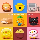 Чехол 3D для телефона Airpods 2 3 Pro 1, силиконовый чехол для наушников Apple Air Pods Pro 2 3 1, чехол для наушников, зарядное устройство