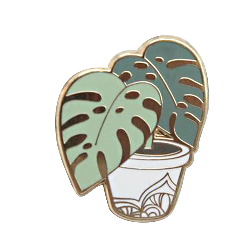 

plant enamel pin
